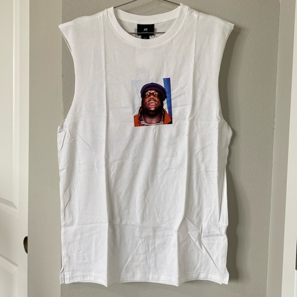 H&M B.I.G Raw Cut Tank - Picture 1 of 6